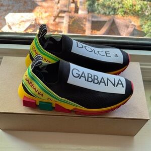 Authentic Dolce & Gabbana Sorrento Slip-On Sneakers in the rare color